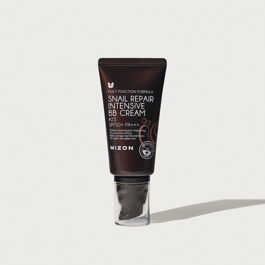 MIZON SNAIL REPAIR INTENSIVE BB CREAM SPF 50+ PA++++ ๋ฏธ์ฆ์จ ์ค๋ค์ผ ๋ฆฌํ์ด ์ธํ
์๋ธ ๋น๋น ํฌ๋ฆผ SPF 50+ PA++++