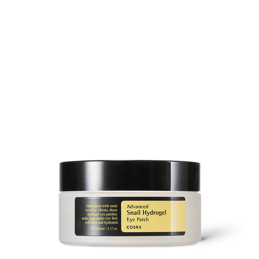 COSRX Advanced Snail Hydrogel Eye Patch 60 Patches 90g / 3.17 oz. ์ฝ์ค์์์ค ์ด๋๋ฒค์ค๋ ์ค๋ค์ผ ํ์ด๋๋ก๊ฒ ์์ด ํจ์น 60๋งค 90g / 3.17 oz.