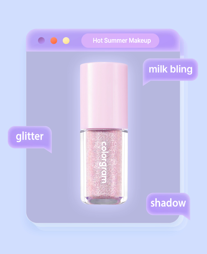 COLORGRAM Milk Bling Shadow 3.2g 컬러그램 밀크 영롱 섀도우 3.2g