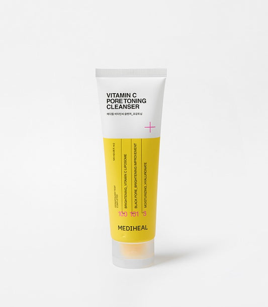 MEDIHEAL Vitamin C Cleanser Pore Toning 120ml ๋ฉ๋ํ ๋ชจ๊ณตํ ๋ ๋นํ๋ฏผ์จ ํด๋ ์  120ml