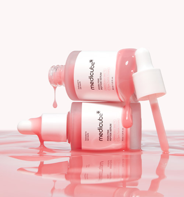 MEDICUBE PDRN Pink Peptide Serum 30mL 메디큐브 PDRN 핑크 펩타이드 앰플 30mL
