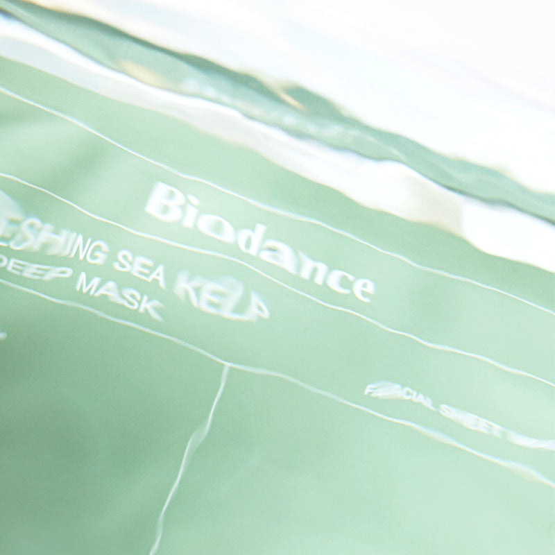 Biodance Refreshing Sea Kelp Real Deep Mask 34g (1.19 oz. x 4ea) 바이오던스 리프레싱 씨 켈프 리얼 딥 마스크 34g (1.19 oz. x 4ea)