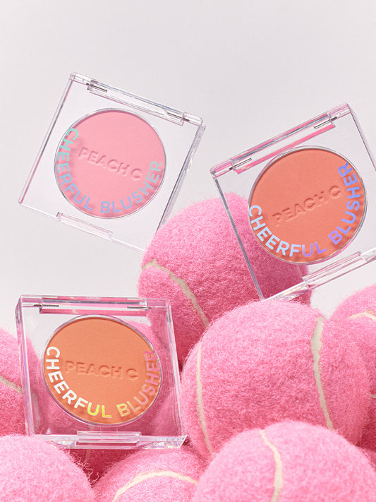 PEACH C Cheerful Blusher ํผ์น์จ ์น์ดํ ๋ธ๋ฌ์
