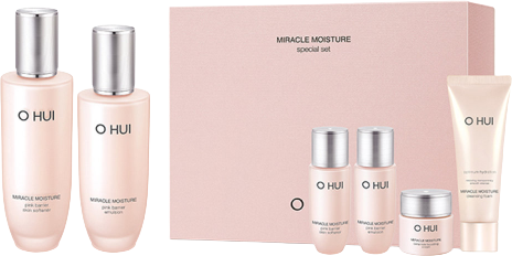 NEWEST VER] *Refillable* O HUI MIRACLE MOISTURE PINK BARRIER 2PCS