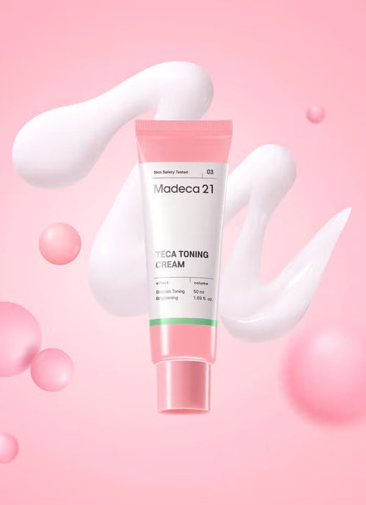 MADECA21 TECA Toning Cream 50ml ๋ง๋ฐ์นด21 ํ
์นด ํ ๋ ํฌ๋ฆผ 50ml