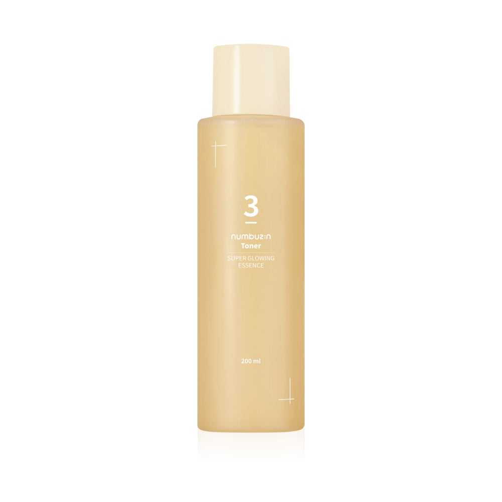 NUMBUZIN No.3 Super Glowing Essence Toner 6.76 fl oz(200ml) 넘버즈인 3번 결광가득 에센스 토너 6.76 fl oz(200ml)
