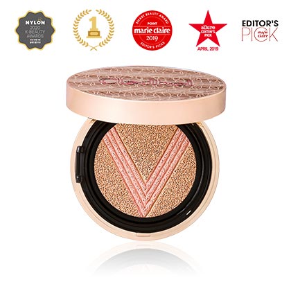 CledBel Miracle Power Lift V Cushion 13g + Refill 13g X 2EA + Puff X 4EA ๋๋ ๋๋ฒจ ๋ฏธ๋ผํดํ์ ๋ฆฌํํธ V ์ฟ ์
 13g + ๋ฆฌํ 13g X 2EA + ์ ์ฉํผํ 4EA