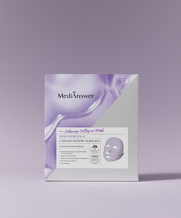 MediAnswer Calming Collagen Mask Sheet 메디앤서 카밍 콜라겐 마스크