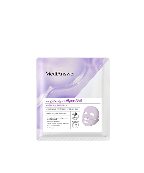 MediAnswer Calming Collagen Mask Sheet 메디앤서 카밍 콜라겐 마스크