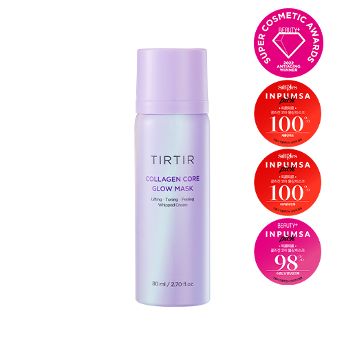 TIRTIR COLLAGEN CORE GLOW MASK 40ml ν°λ₯΄ν°λ₯΄ μ½λΌκ² μ½μ΄ λ¬Όκ΄λ§μ€ν¬ 40ml