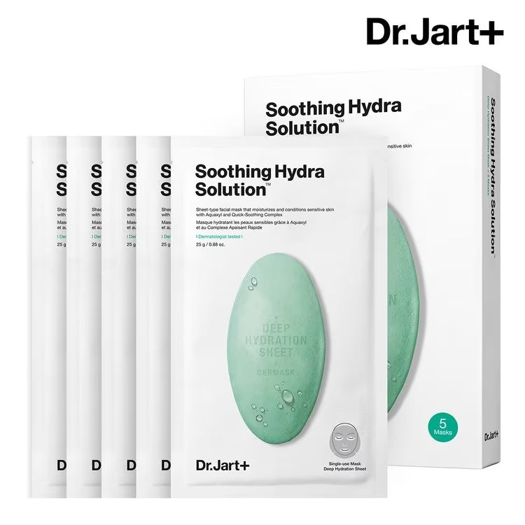 Dr. Jart DERMASK™ WATER JET SOOTHING HYDRA SOLUTION 5EA 닥터자르트