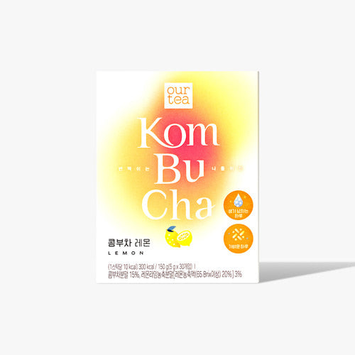 JADIN OUR TEA Kombucha 30P 4 Flavor 쟈뎅 아워티 콤부차 30포 4가지 맛