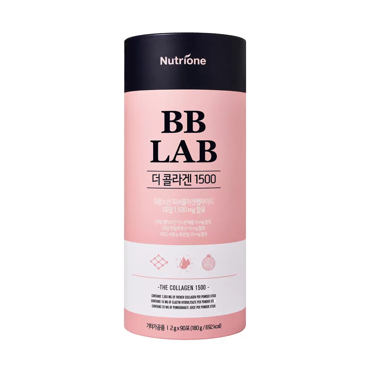 NUTRIONE BB LAB THE COLLAGEN 1500 180g 2g x 90ct 뉴트리원 비비랩 더 콜라겐 1500 180g 2g x 90ct
