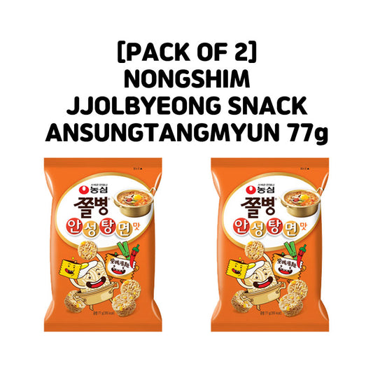 NONGSHIM JJOL BYUNG SNACK ANSUNGTANGMYUN 82g ๋์ฌ ์ซ๋ณ์ค๋ต ์์ฑํ๋ฉด๋ง 82g