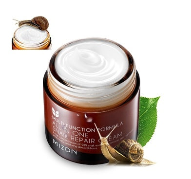 MIZON All In One Snail Repair Cream 75ml ๋ฏธ์ฆ์จ ์ฌ์ธ์ ์ค๋ค์ผ ๋ฆฌํ์ด ํฌ๋ฆผ 75ml