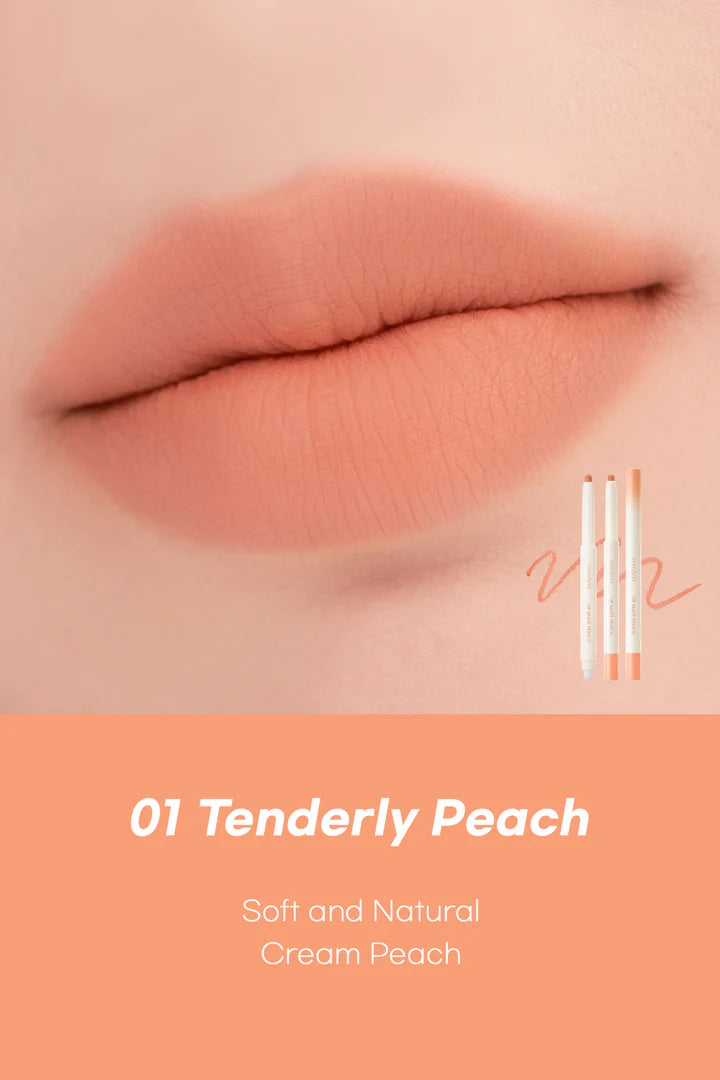 Rom&nd Lip Mate Pencil #Be Over Shade 롬앤 립 매트 펜슬 #비오버쉐이드