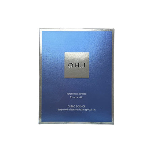 O HUI CLINIC SCIENCE deep cleansing medi-foam SPECIAL SET 오휘 클리닉 사이언스 딥 메디폼 기획 세트 (여드름성 피부 완화 기능성, acne prone skin)