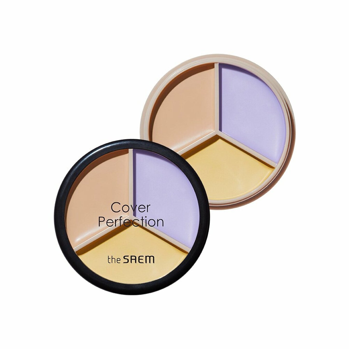 The Saem Cover Perfection Triple Pot Concealer 더 샘 커버 퍼펙션 트리플 팟 컨실러