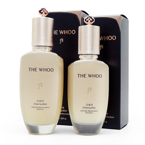 The History of Whoo Cheonyuldan Ultimate Rejuvenative 2pcs Set 더 후 천율단 화율 단품 2종 세트