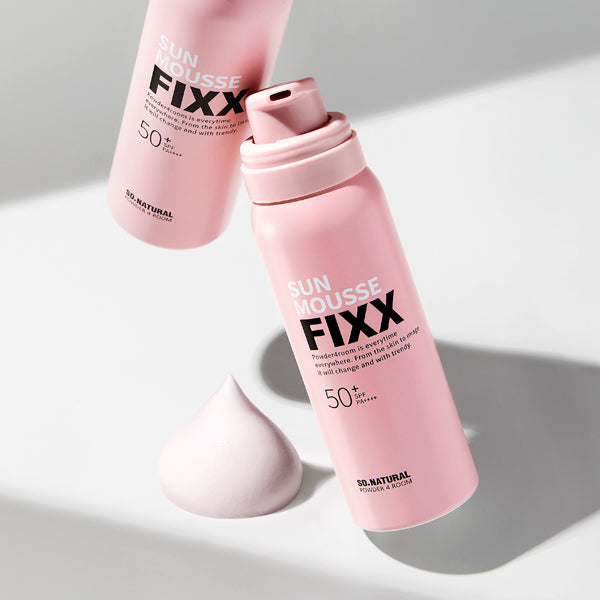 So Natural Glow Sun Mousse Fixer 75ml SPF 50+ PA ++++ 쏘내추럴 파우더포룸 글로이 선 무스 픽서 75ml SPF 50+ PA ++++