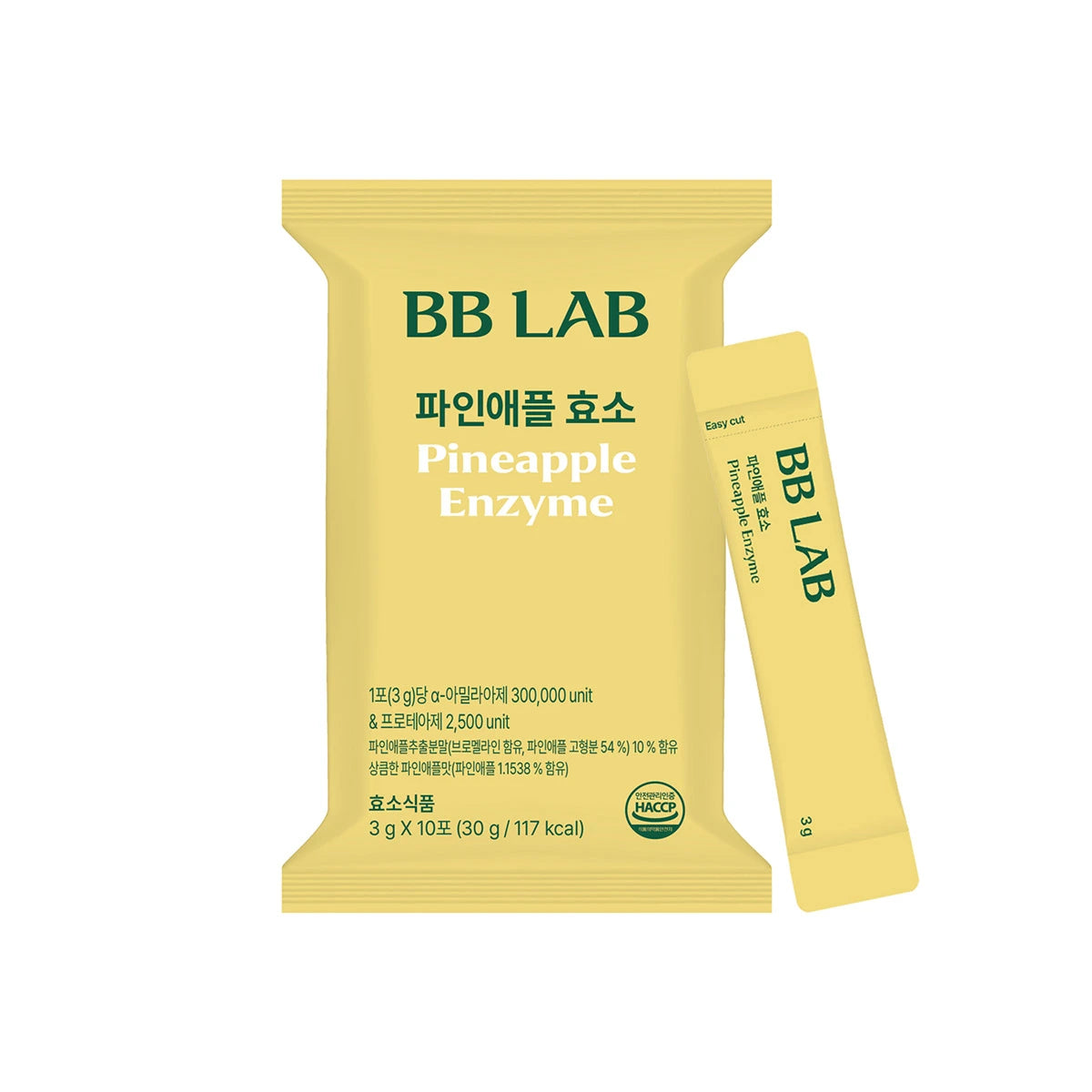 Nutrione BB Lab Pineapple Enzyme 3g x 90ct 뉴트리원 BB Lab 파인애플 효소 3g X 90포