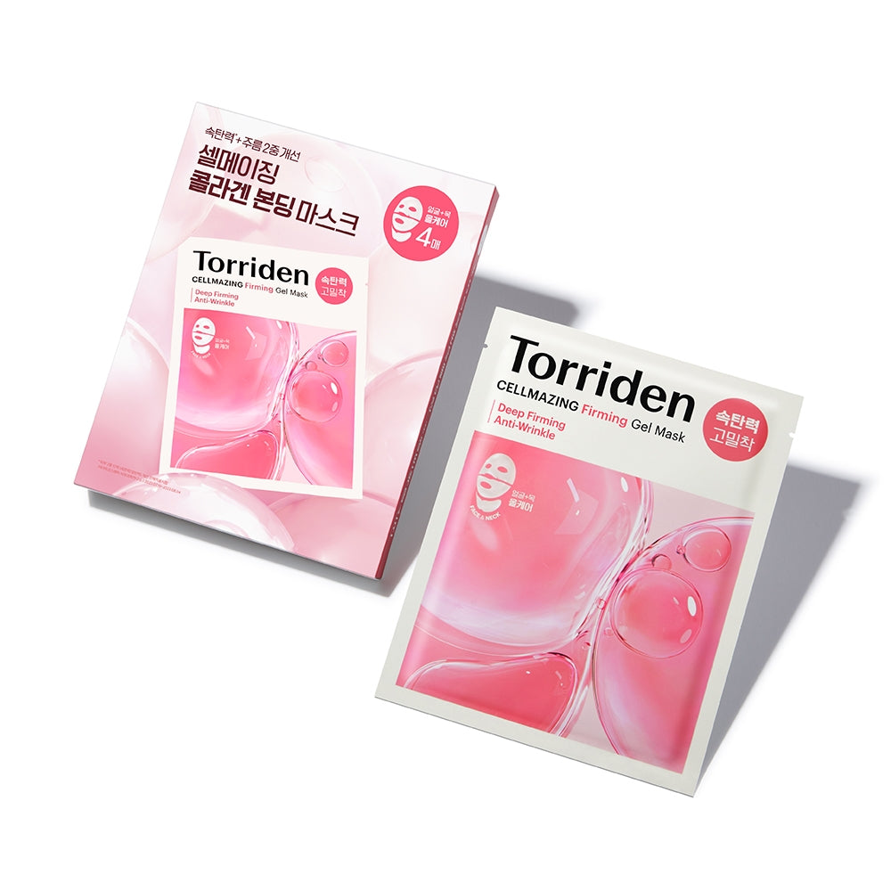 Torriden CELLMAZING Low Molecular Collagen Firming Gel Mask 토리든 셀메이징 저분자 콜라겐 탄력 겔 마스크