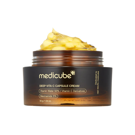 Medicube Deep Vita C Capsule Cream 55g λ©λνλΈ λ₯ λΉνC μΊ‘μ ν¬λ¦Ό 55g