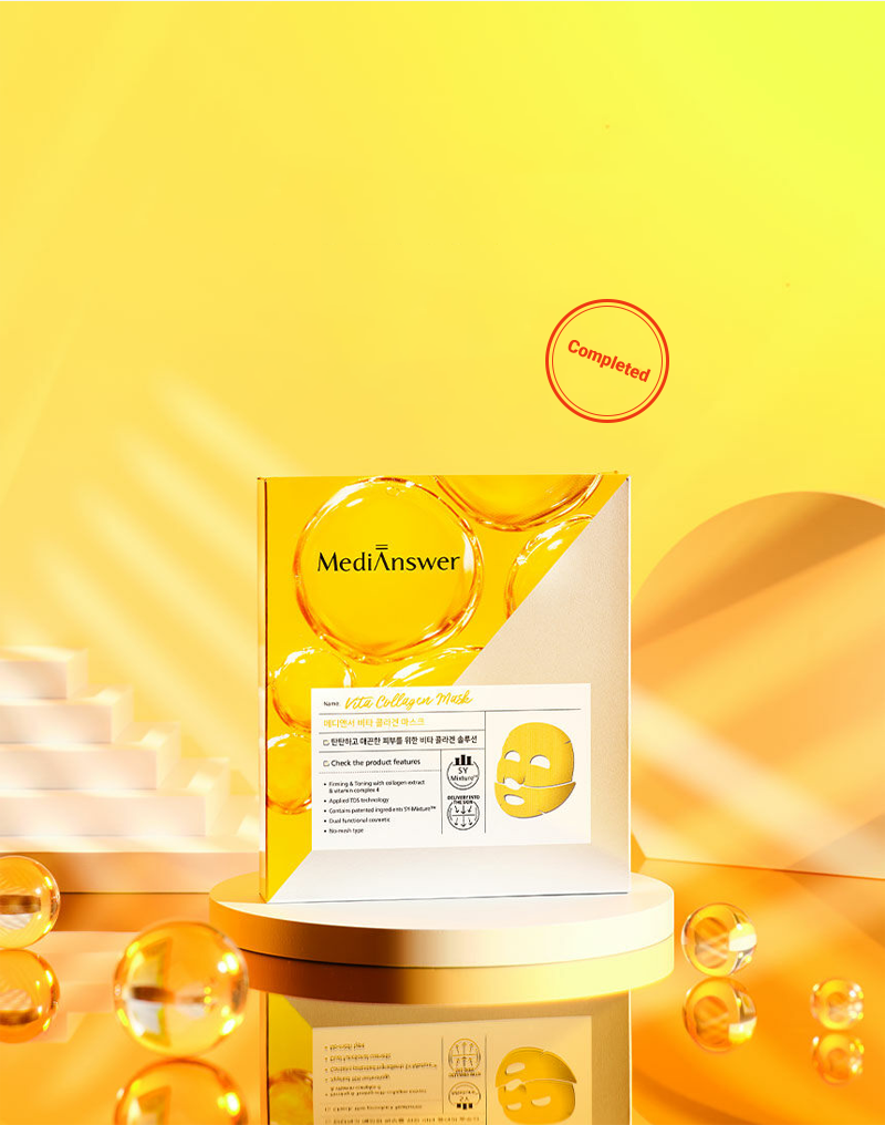 MediAnswer Vita Collagen Mask Sheet 메디앤서 비타 콜라겐 마스크