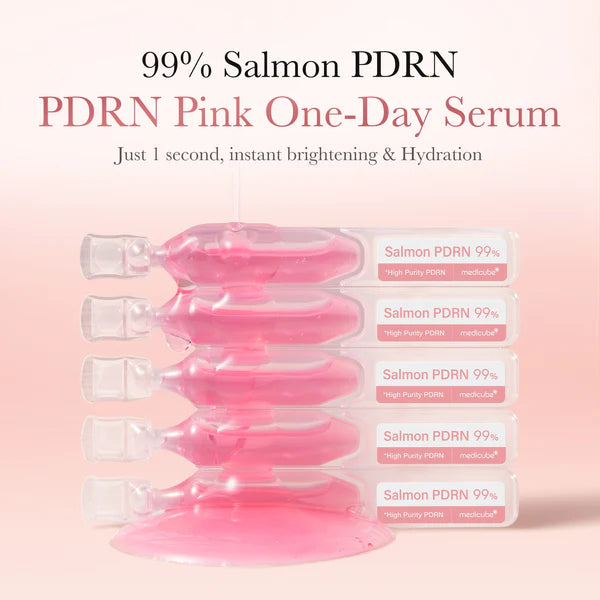 Medicube PDRN Pink One Day Serum PDRN 10EA 메디큐브 핑크 원데이 세럼 10개입