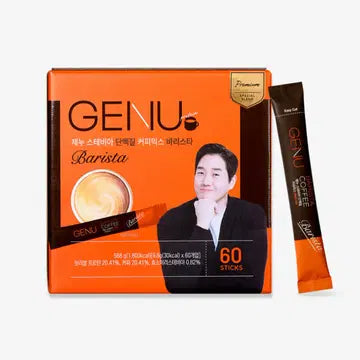 GENU Stevia Protein Coffee Mix Barista Edition ์ ๋ ์คํ
๋น์ ๋จ๋ฐฑ์ง ์ปคํผ๋ฏน์ค ๋ฐ๋ฆฌ์คํ