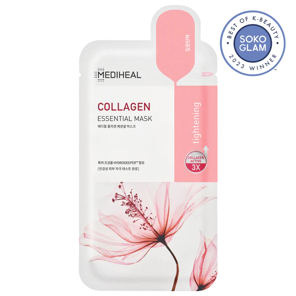 MEDIHEAL COLLAGEN ESSENTIAL MASK 10EA / 메디힐 콜라겐 에센셜 마스크팩 10장