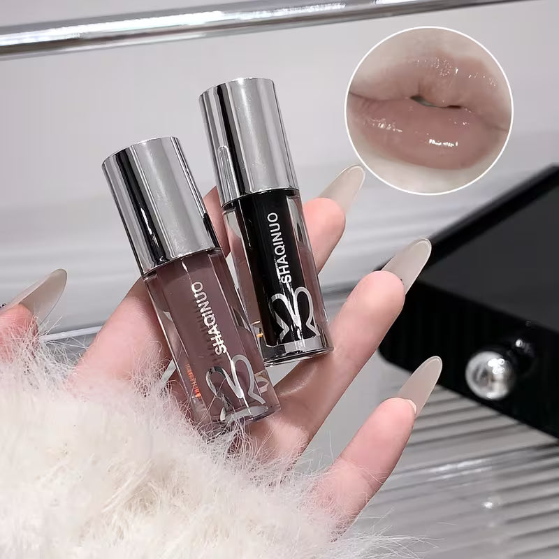 SHAQINUO Smoky Mirror Lip Glaze 5 Color 샤키누오 스모키 미러 립글레이즈 립글로스 5가지 색
