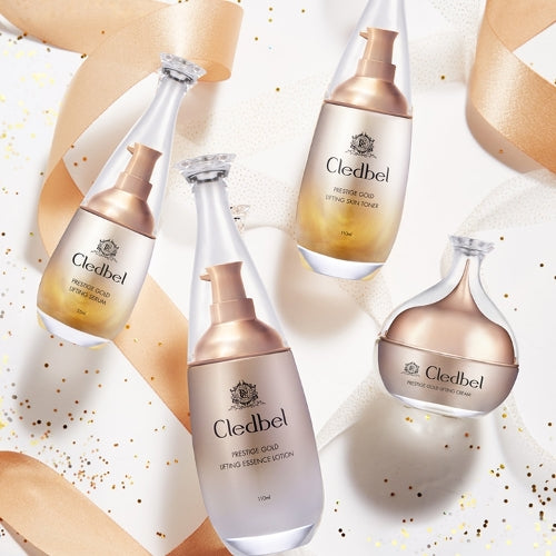 Cledbel Prestige Gold Lifting Skin Care Set 끌레드벨 프리스티지 골드 리프팅 스킨 케어 세트 (4종)
