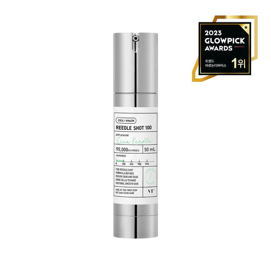 VT CICA X HYALON REEDLE SHOT 100 50mL ๋ธ์ดํฐ ์์นด X ํ์๋ก  ๋ฆฌ๋ค์ท 100 50mL