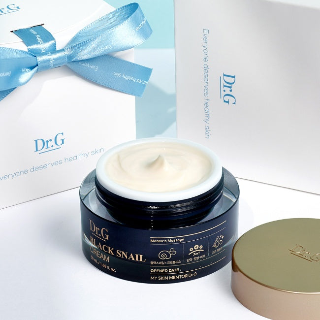 Dr.G BLACK SNAIL CREAM 50ml 닥터지 블랙 스네일 안티에이징 크림 50ml