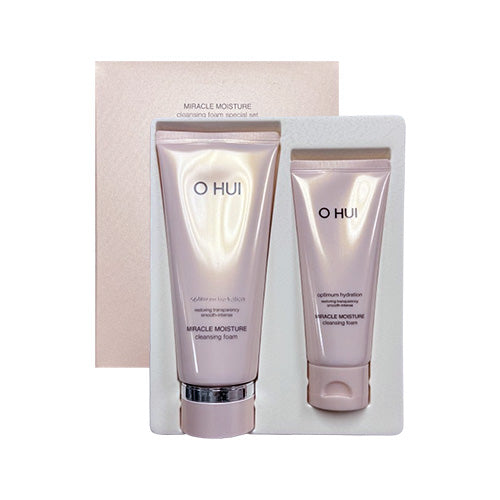 O HUI MIRACLE MOISTURE CLEANSING FOAM SPECIAL SET 오휘 미라클 모이스처 클렌징 폼 기획 세트