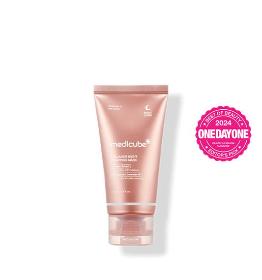 Medicube Collagen Night Wrapping Mask 75ml ๋ฉ๋ํ๋ธ ์ฝ๋ผ๊ฒ ๋์ดํธ ๋ฉํ ๋ง์คํฌ 75ml