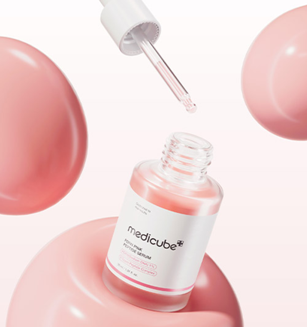 MEDICUBE PDRN Pink Peptide Serum 30mL 메디큐브 PDRN 핑크 펩타이드 앰플 30mL