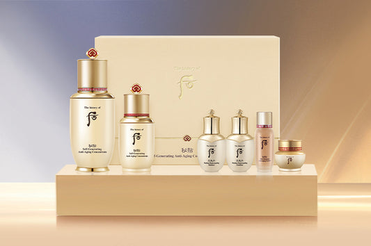 The history of Whoo Bichup Self-Generating Anti-Aging Concentrate Special 2pc Set / 더 후 비첩 자생 에센스 2종 세트