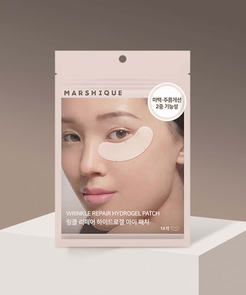 MARSHIQUE Wrinkle Repair Hydrogel Eye Patch 18 Patches 마르시끄 링클 리페어 하이드로겔 아이패치 18매