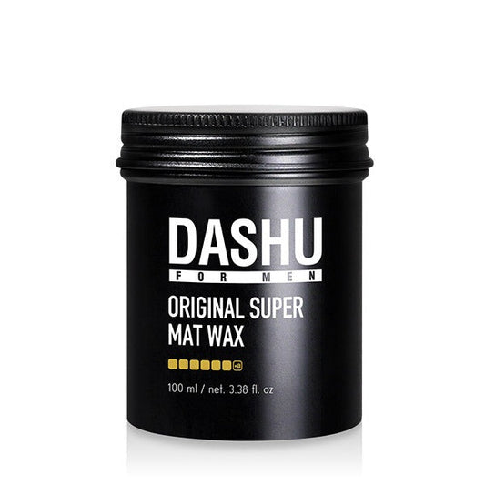 DASHU FOR MEN ORIGINAL SUPER MAT WAX (JAR) ๋ค์ ํฌ ๋งจ ์ค๋ฆฌ์ง๋ ์ํผ ๋งคํธ ์์ค (๋จ์งํ)