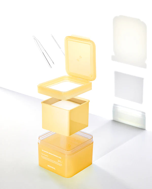 MEDIHEAL VITAMIDE BRIGHTENING PAD 100 PADS 메디힐 비타마이드 잡티 패드 100패드