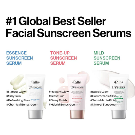 d'Alba Waterfull Mild Mineral Filter Sunscreen SPF 50+ 50ml / 1.69 fl. oz. 달바 워터풀 마일드 선크림 SPF 50+ 50ml / 1.69 fl. oz.