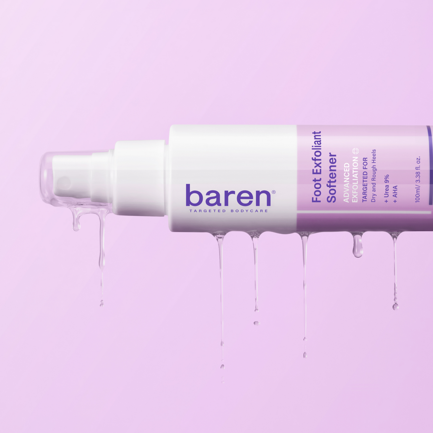 BAREN Foot Exfoliant Softener 100ml 바렌 풋 소프트너 각질 연화제 100ml