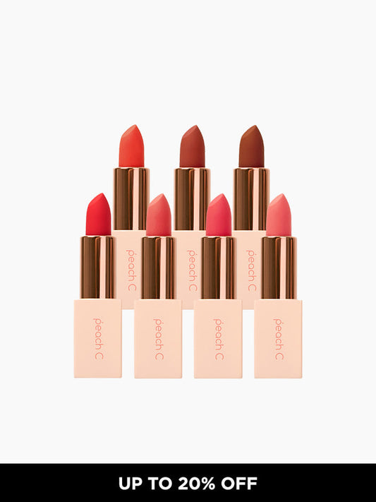 PEACH C Easy Matte Lipstick ํผ์น์จ ์ด์ง ๋งคํธ ๋ฆฝ์คํฑ