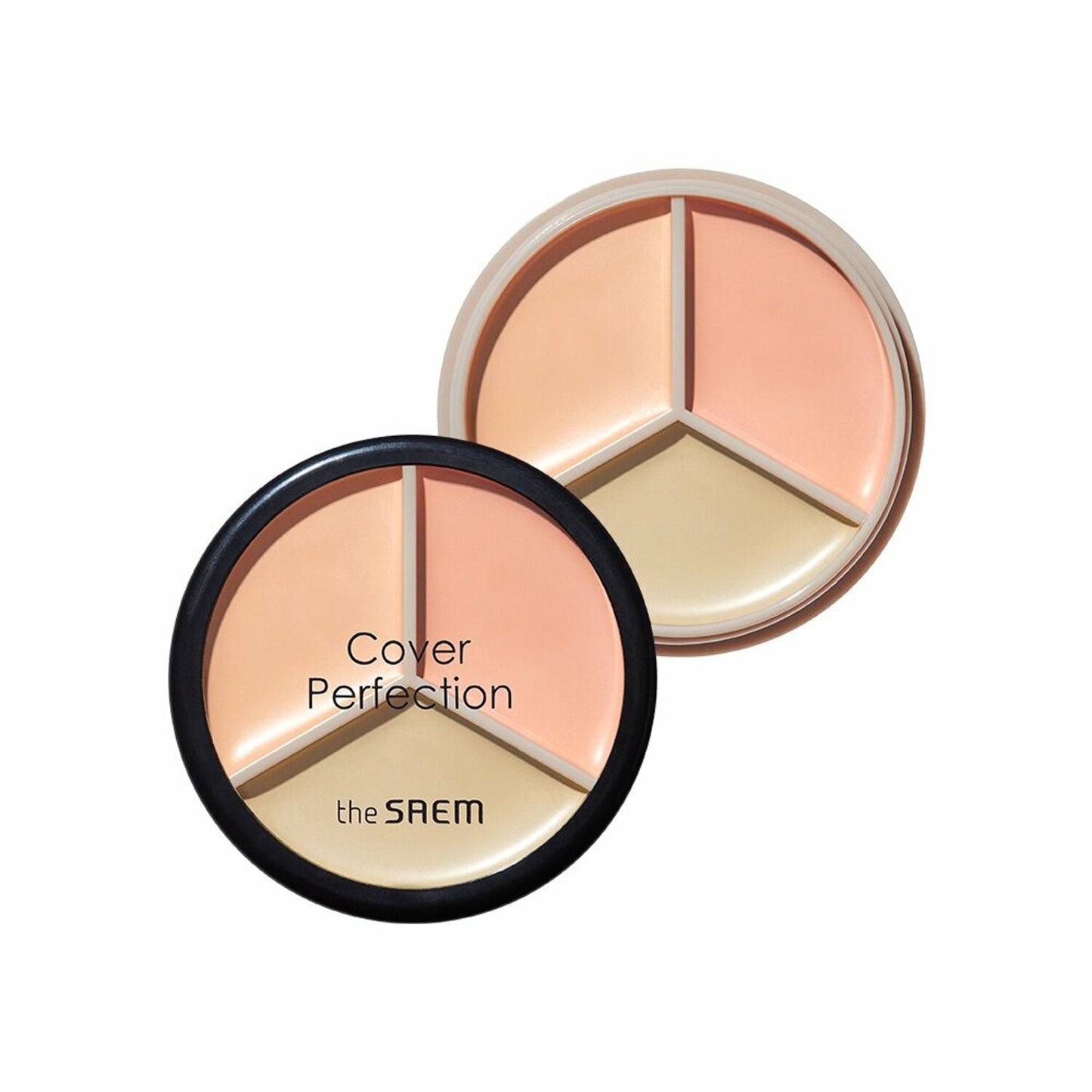 The Saem Cover Perfection Triple Pot Concealer 더 샘 커버 퍼펙션 트리플 팟 컨실러