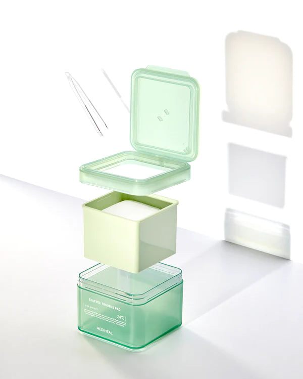 MEDIHEAL TEATREE TROUBLE PAD 100 PADS 메디힐 티트리 트러블 패드 100패드
