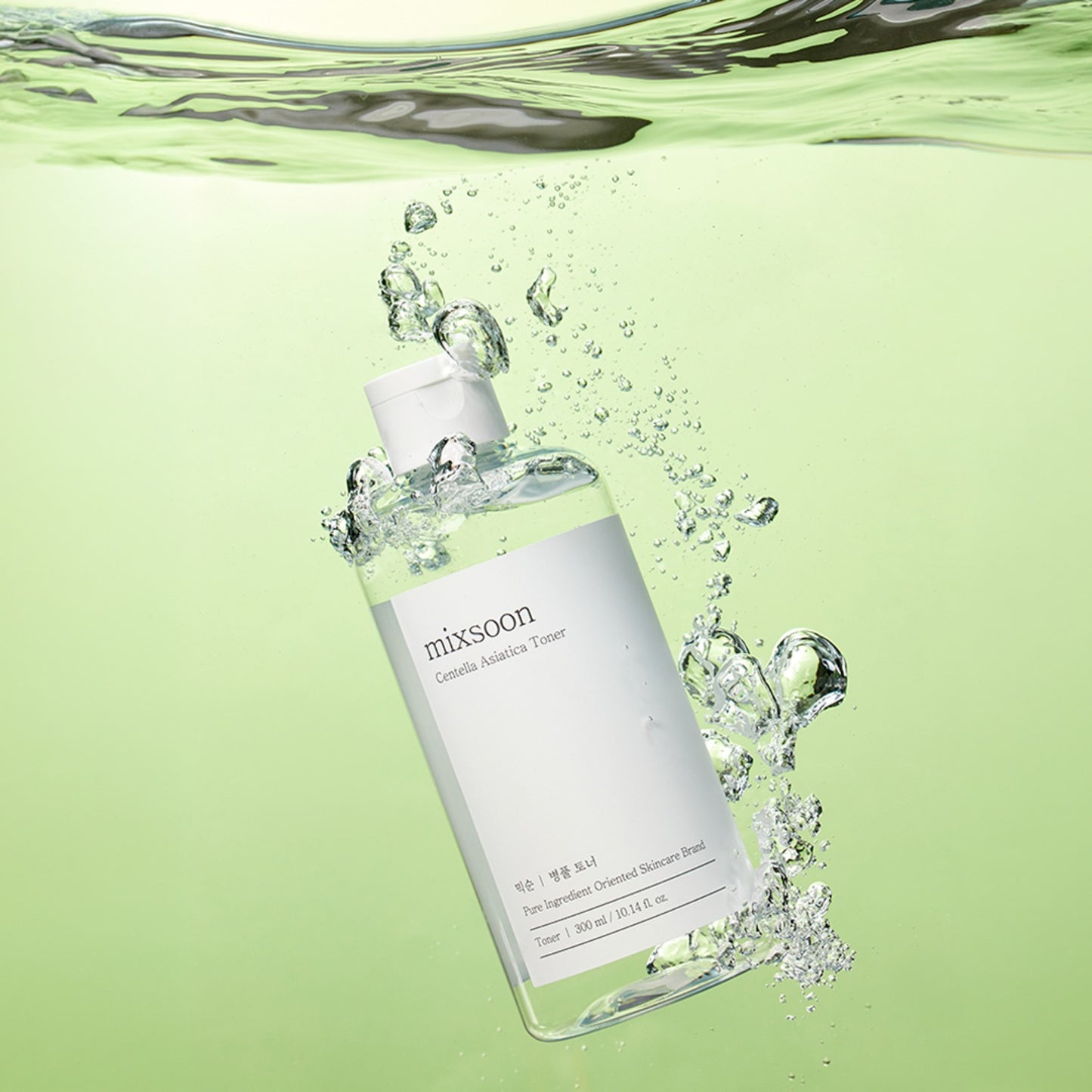 MIXSOON Centella Asiatica Toner 300ml / 10.2 fl.oz. 믹순 병풀 토너 300ml / 10.2 fl.oz.