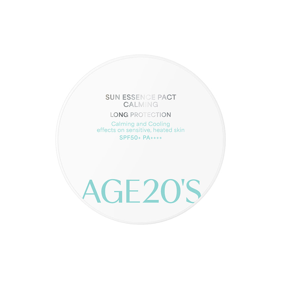AGE 20's Sun Essence Pact Calming Long Protection 12.5g SPF50+ PA++++ 에이지 투웨니스 선 에센스 팩트 카밍 롱프로텍션 12.5g SPF50+ PA++++