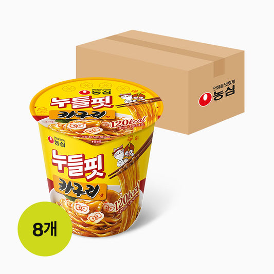 Nongshim Noodle Fit Kaguri 8EA λμ¬ λλ€ν 카ꡬ리 8κ°μ